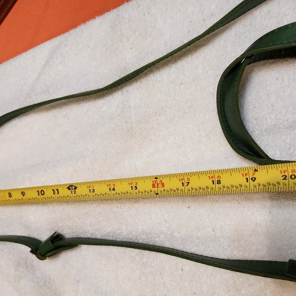 Portland Leather Cowboy Mint Mini Crossbody Tote Bag with Minimalist Design, EUC - Picture 14 of 17